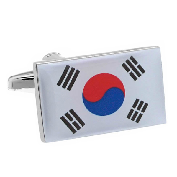대한민국 한국 국기 커프스